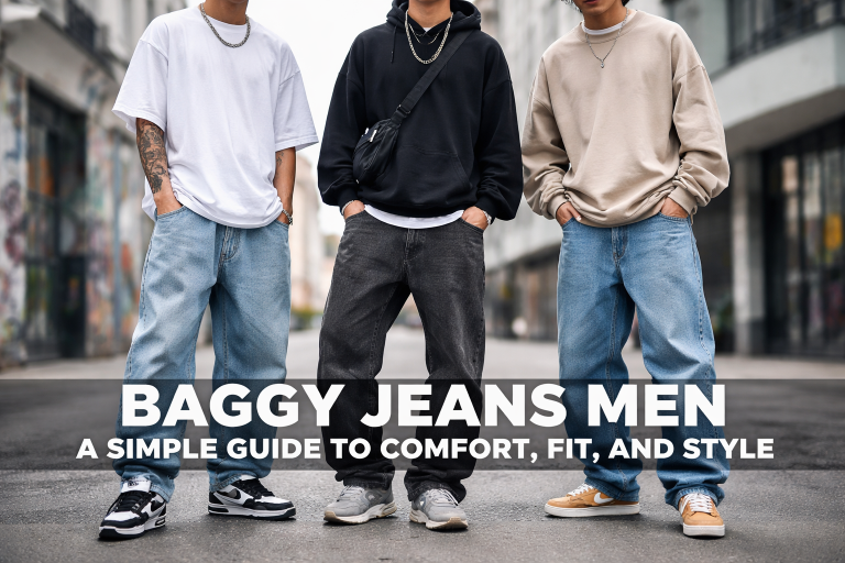 Baggy Jeans Men A Simple Guide to Comfort, Fit, and Style