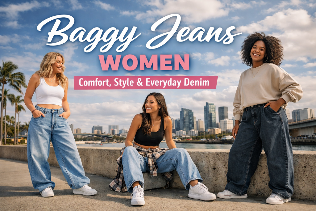 Baggy Jeans Women Comfort, Style, and Everyday Denim
