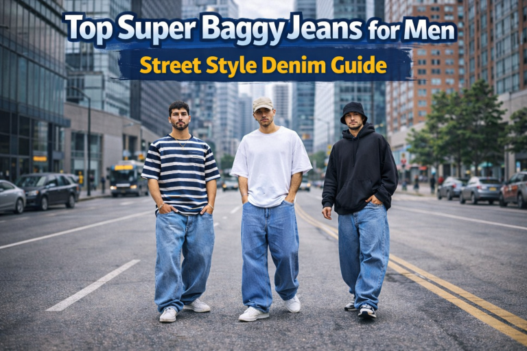 Best Super Baggy Jeans for Men: Relaxed Streetwear Denim Guide