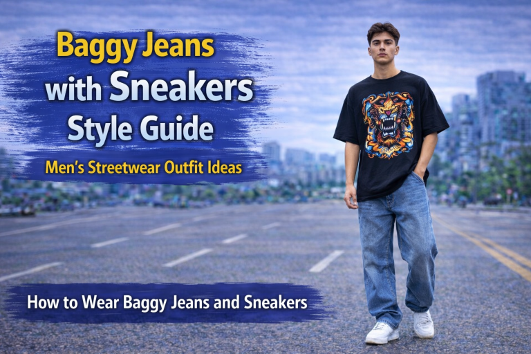 Baggy Jeans with Sneakers Style Guide for Men