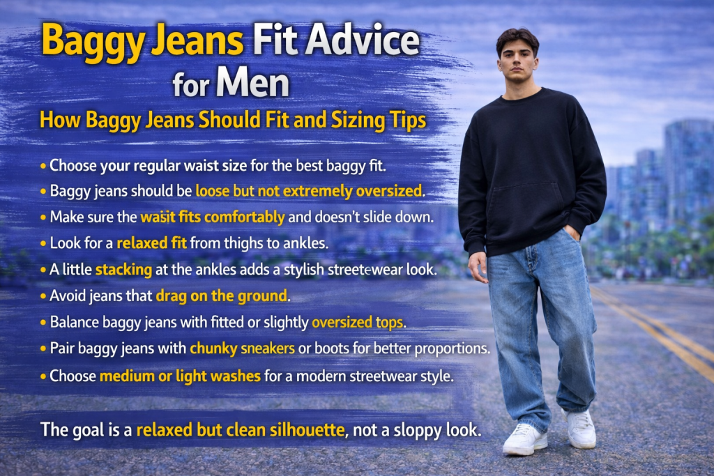 Baggy Jeans Fit Advice for Men