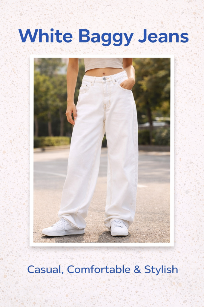 White Baggy Jeans